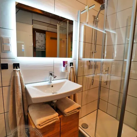 Waldruhe 37 Inkl Bettwaesche Und Handtuecher, Schluesselloser Self-check-in Tatil Evi *