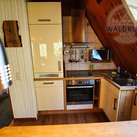 Waldruhe 37 Inkl Bettwaesche Und Handtuecher, Schluesselloser Self-check-in Tatil Evi Bad Arolsen
